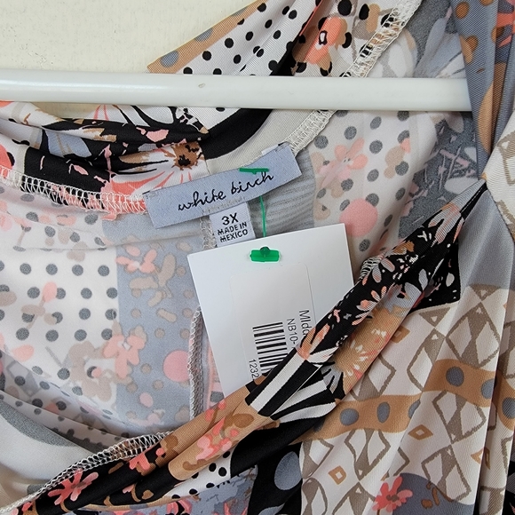 NWT White Birch brand patchwork design size 3x - Picture 5 of 7